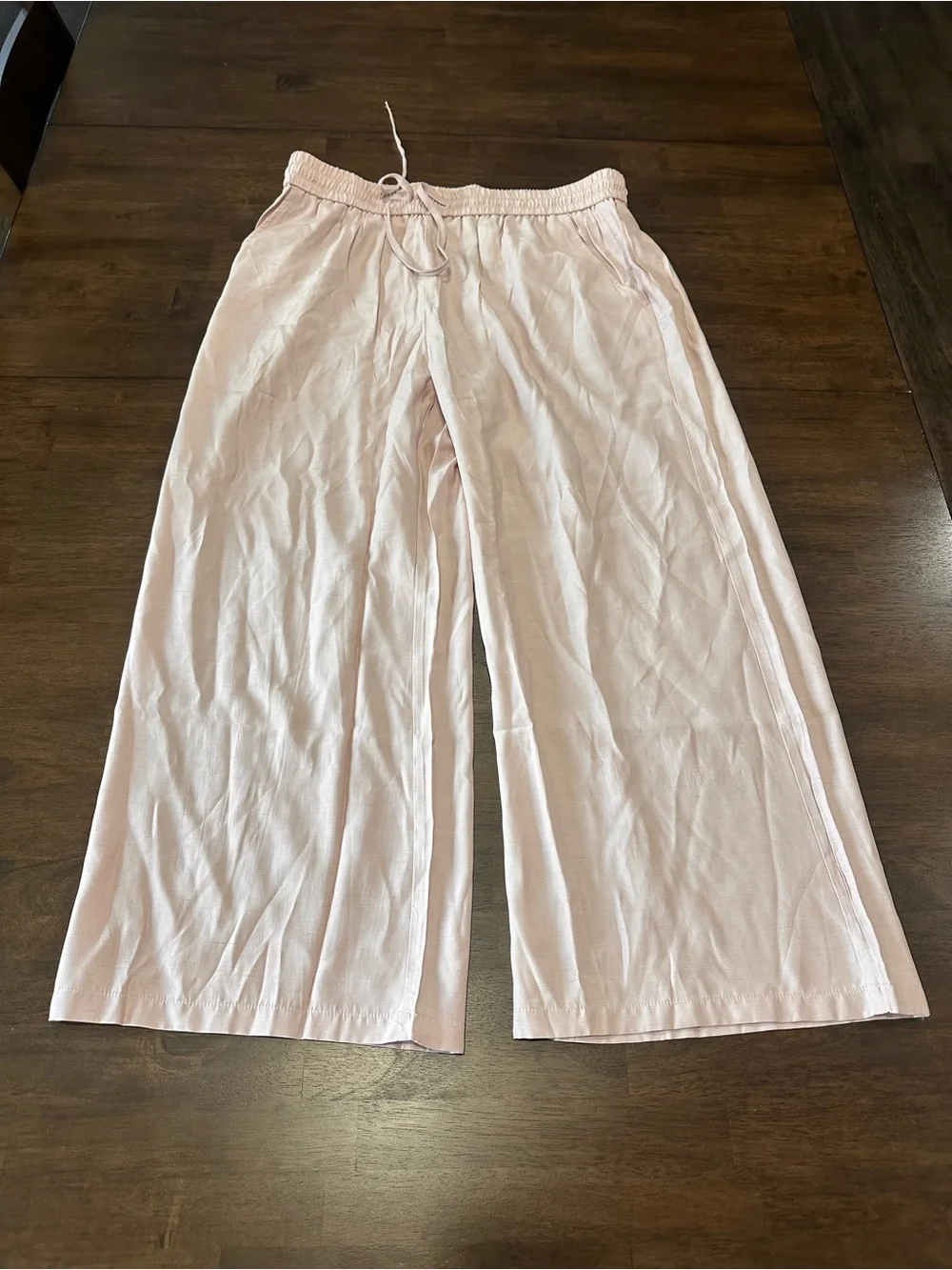 HALARA High Wasted Drawstring Pocket Wide Leg Pants Size XL